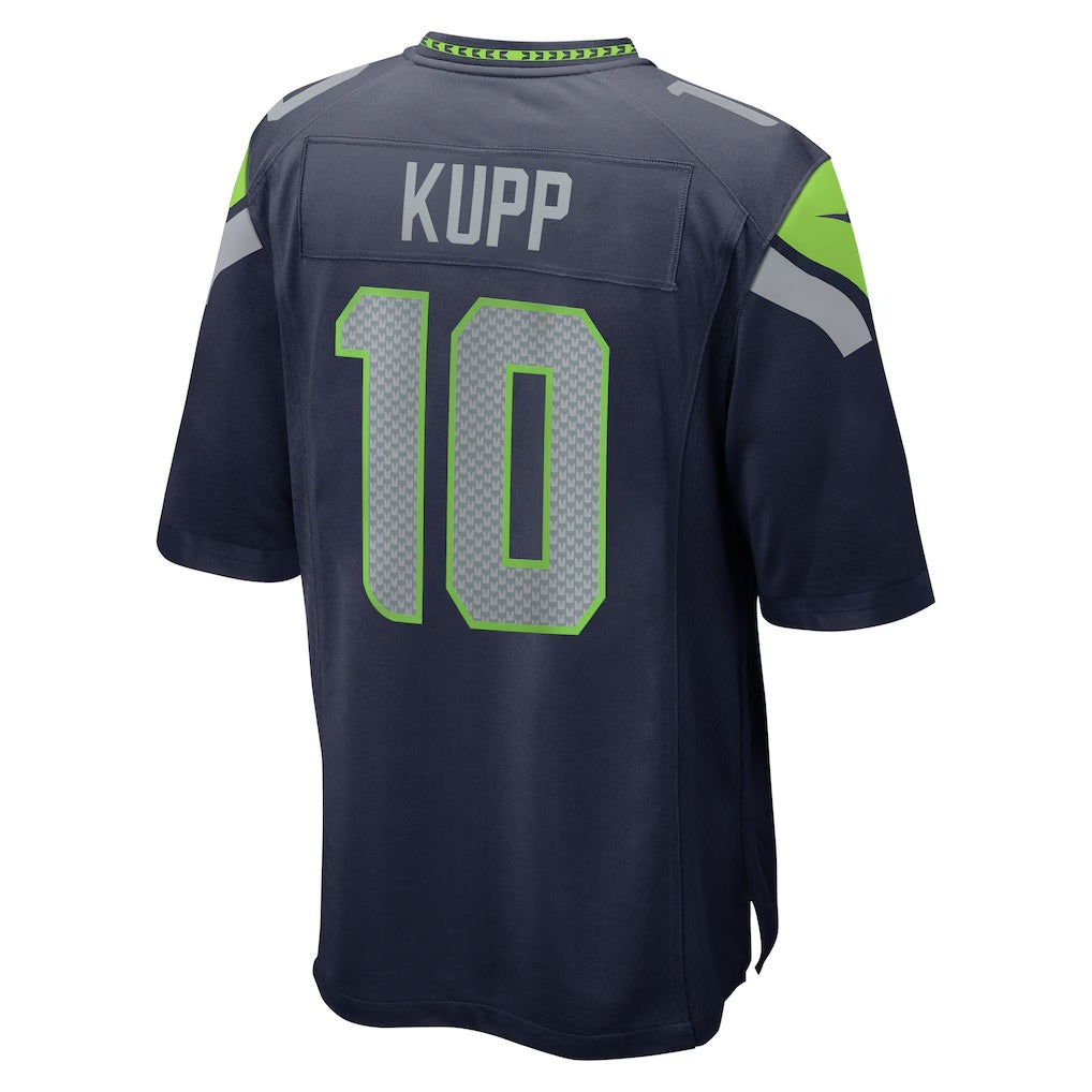 harde S.Seahawks #10 Cooper Kupp College Navy Team 50th Season Game Stitched Jerseys