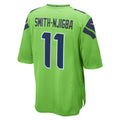 harde S.Seahawks #11 Jaxon Smith-Njigba Neon Green Game Stitched Jerseys