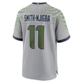 harde S.Seahawks #11 Jaxon Smith-Njigba Player Grey Rivalries Collection Game Stitched Jerseys