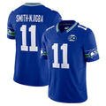 harde S.Seahawks #11 Jaxon Smith-Njigba Player Royal 50th Season Vapor F.U.S.E. Limited Stitched Jerseys