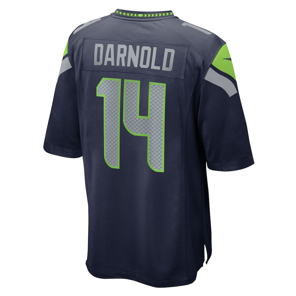 harde S.Seahawks #14 Sam Darnold College Navy Team Game Stitched Jerseys