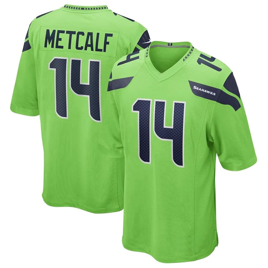 harde S.Seahawks #14 Sam Darnold Player Green Home Game Football Jersey
