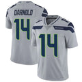 harde S.Seahawks #14 Sam Darnold Player Grey Vapor Limited Football Jerseys