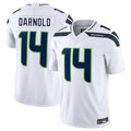 harde S.Seahawks #14 Sam Darnold Player White Vapor F.U.S.E. Limited Football Jerseys