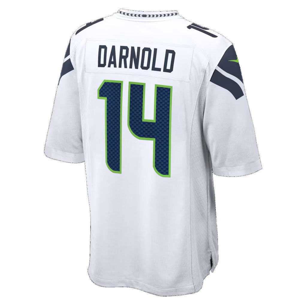 harde S.Seahawks #14 Sam Darnold White Game Stitched Jerseys