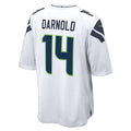 harde S.Seahawks #14 Sam Darnold White Game Stitched Jerseys