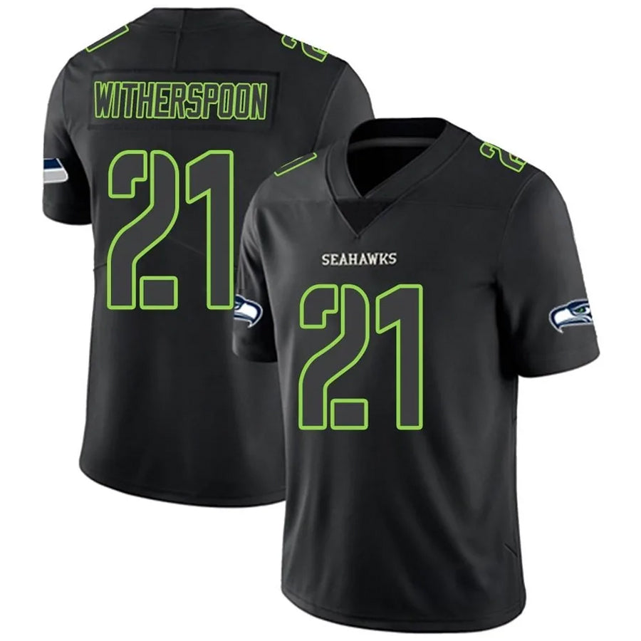 harde S.Seahawks #21 Devon Witherspoon Player Black Impact Limited Stitched Jerseys