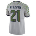 harde S.Seahawks #21 Devon Witherspoon Player Gray Rivalries Collection Limited Stitched Jerseys