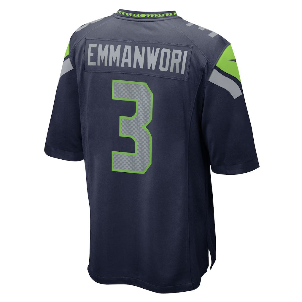harde S.Seahawks #3 Nick Emmanwori College Navy Team Game Stitched Jerseys