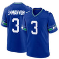 harde S.Seahawks #3 Nick Emmanwori Player Royal Game Stitched Jerseys