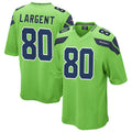 harde S.Seahawks #80 Steve Largent Player Green Game Stitched Jerseys