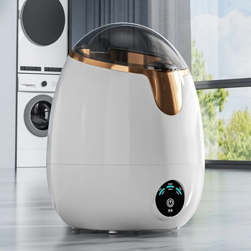 Household Semi-Automatic Small Washing Machine All-in-One Wash & Spin for Underwear Socks Baby Clothes Blue Light Sterilization
