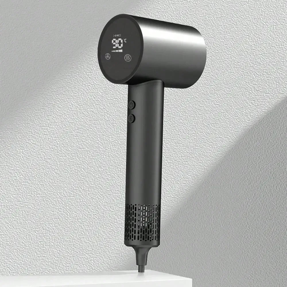 Professional Salon Ionic Hair Dryer, Touch Screen High Power Low Noise Fast Drying Blow Dryer For Barber & Home Use