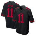 harde SF.49ers #11 Brandon Aiyuk Player Black Stitched Jerseys