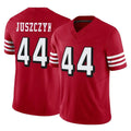 harde SF.49ers #44 Kyle Juszczyk Player Red Limited Alternate Vapor F.U.S.E. Home Game Stitched Jerseys