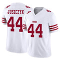harde SF.49ers #44 Kyle Juszczyk Player White Limited Vapor F.U.S.E. Home Game Stitched Jerseys