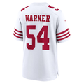 harde SF.49ers #54 Fred Warner White Player Game Stitched Jerseys