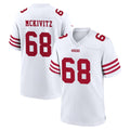 harde SF.49ers #68 Colton McKivitz Player White Game Home Stitched Jerseys