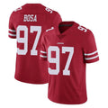 harde SF.49ers #97 Nick Bosa Player Red Limited Vapor Untouchable Home Game Stitched Jerseys