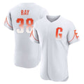 harde SF.Giants #38 Robbie Ray Player White City Connect Home Limited Elite Stitched Jerseys