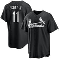 harde St. Louis Cardinals #11 Victor Scott II Player Black City Connect Home Limited Stitched Jerseys
