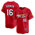 harde St. Louis Cardinals #16 Nolan Gorman Player Red City Connect Limited Stitched Jerseys