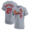 harde St. Louis Cardinals #21 Lars Nootbaar Player Gary Home Limited Elite Stitched Jerseys