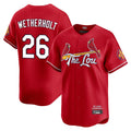 harde St. Louis Cardinals #26 JJ Wetherholt Player Red City Connect Limited Stitched Jerseys