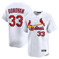 harde St. Louis Cardinals #33 Brendan Donovan Player White Home Limited Stitched Jerseys