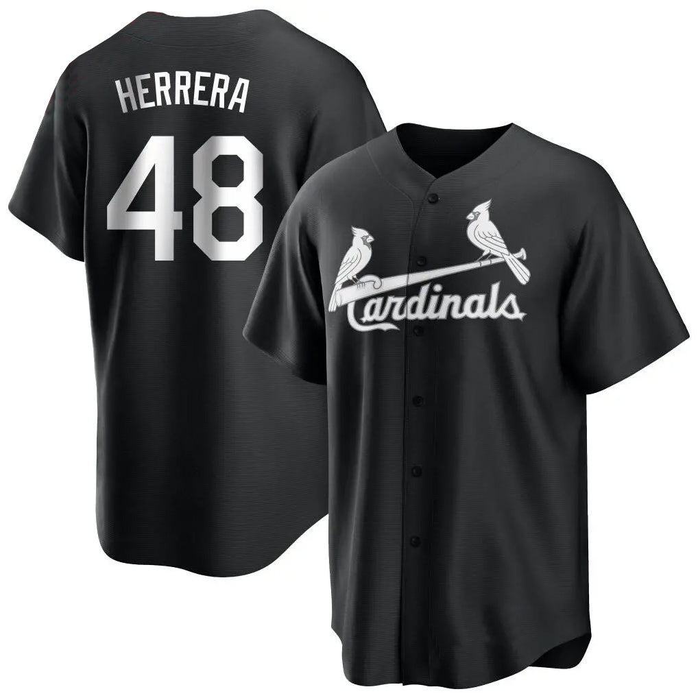 harde St. Louis Cardinals #48 Ivan Herrera Player Black City Connect Home Limited Stitched Jerseys