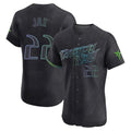 harde TB.Rays #22 Griffin Jax Player Black City Connect Home Limited Elite Stitched Jerseys