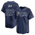 harde TB.Rays #22 Griffin Jax Player Navy Home Limited Stitched Jerseys