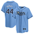 harde TB.Rays #44 Ryan Pepiot Player Light Blue Home Limited Stitched Jerseys