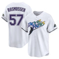 harde TB.Rays #57 Drew Rasmussen Player White City Connect Home Stitched Jerseys