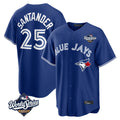 harde T.Blue Jays #25 Anthony Santander Player Navy 2025 World Series Home Limited Stitched Jerseys