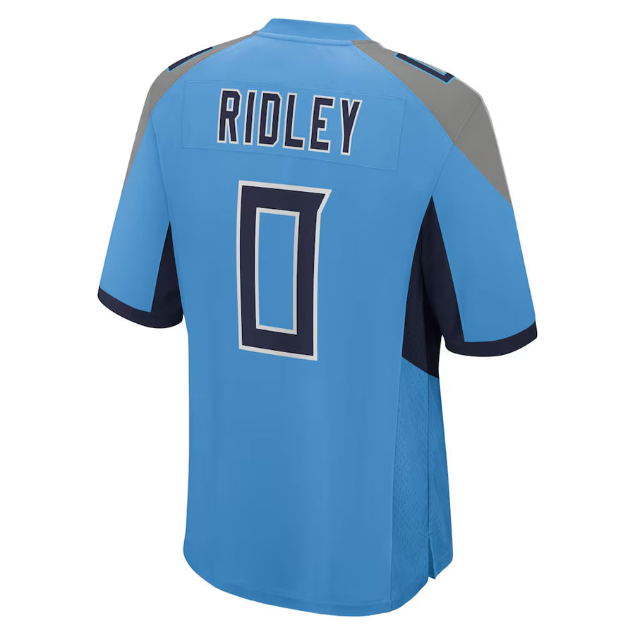 harde T.Titans #0 Calvin Ridley Player Light Blue Home Game Stitched Jerseys