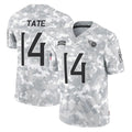 harde T.Titans #14 Carnell Tate Player Arctic Camo Limited Salute to Service Home Game Stitched Jerseys