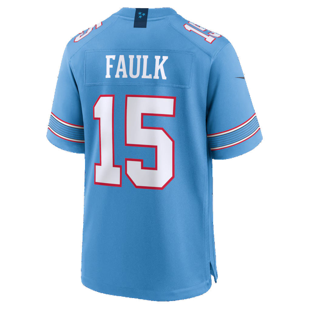 harde T.Titans #15 Keldric Faulk Light Blue Team Game Stitched Jerseys