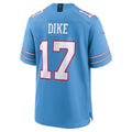 harde T.Titans #17 Chimere Dike Light Blue Team Game Stitched Jerseys