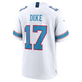 harde T.Titans #17 Chimere Dike White Game Stitched Jerseys