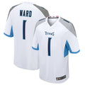 harde T.Titans #1 Cameron Ward Player White Game Stitched Jerseys