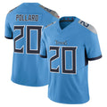harde T.Titans #20 Tony Pollard Player Light Blue Vapor F.U.S.E. Limited Home Game Stitched Jerseys