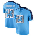 harde T.Titans #23 Kevin Winston Jr. Player Light Blue Limited Color Rush Home Game Stitched Jerseys