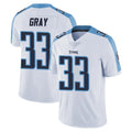 harde T.Titans #33 Cedric Gray Player White Limited Vapor Untouchable Home Game Stitched Jerseys