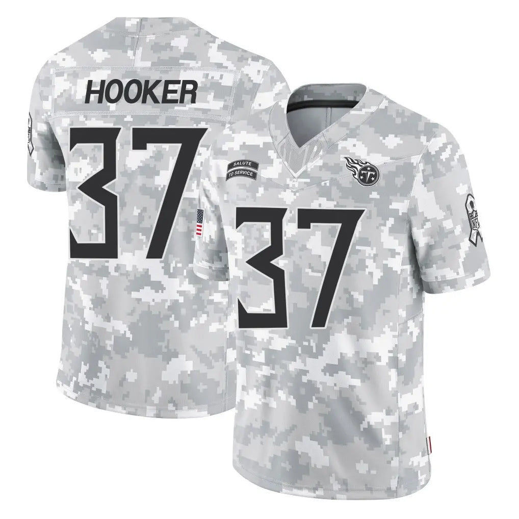 harde T.Titans #37 Amani Hooker Player Arctic Camo Limited Salute to Service Home Game Stitched Jerseys