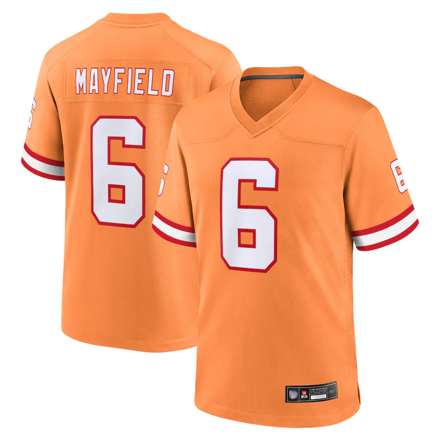 harde TB.Buccaneers #6 Baker Mayfield Secondary Alternate Game Player Stitched Jerseys