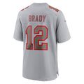 harde TB.Buccaneers #12 Tom Brady Player Gray Fashion Game Stitched Jerseys
