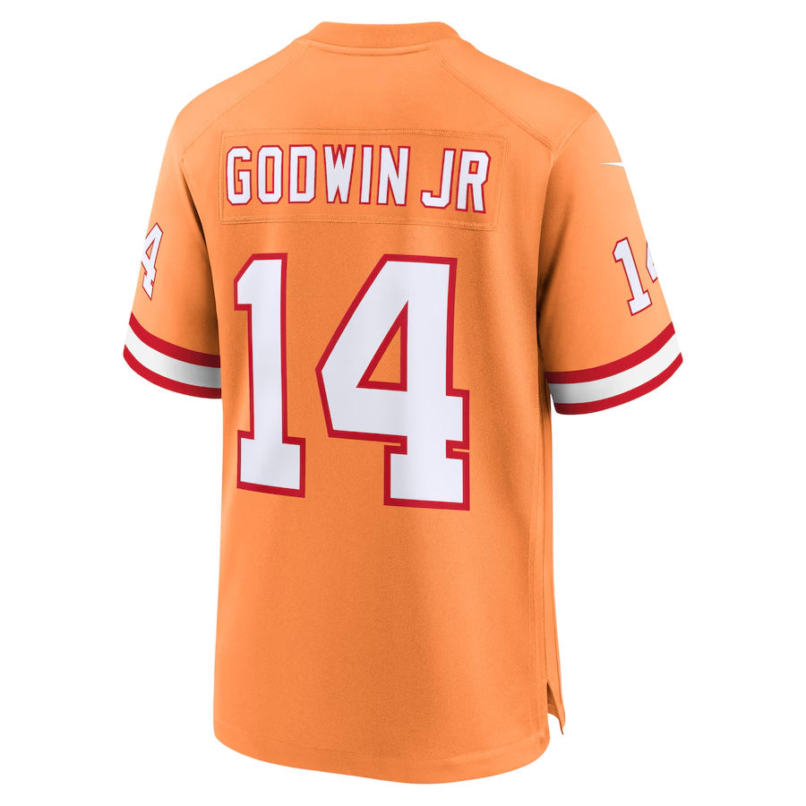 harde TB.Buccaneers #14 Chris Godwin Jr. Player Orange Game Stitched Jerseys