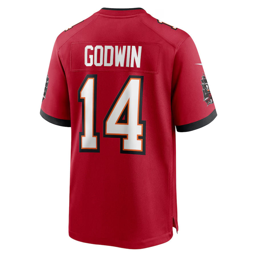 harde TB.Buccaneers #14 Chris Godwin Jr. Player Red Game Home Stitched Jerseys