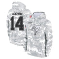 harde TB.Buccaneers #14 Chris Godwin Jr. Player Salute to Service Hoodies Stitched Jerseys